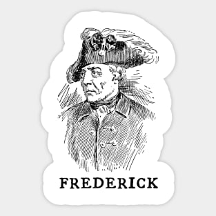 Frederick the Great Sticker